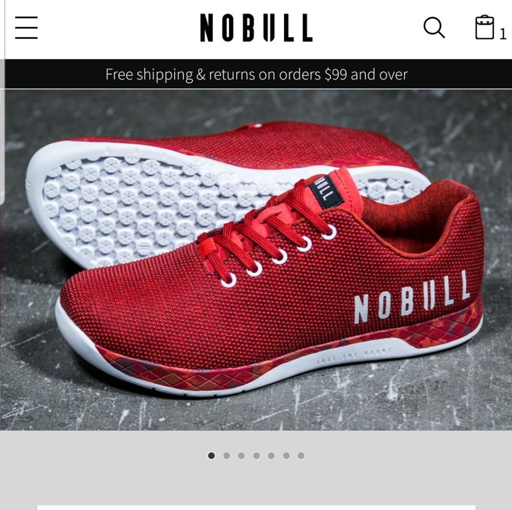 Nobull fire heather size 8
